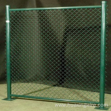 high quality PVC coated chain link fence